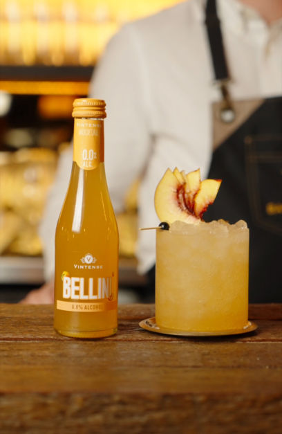 Vintense Mocktail Bellini - Perfect Serve